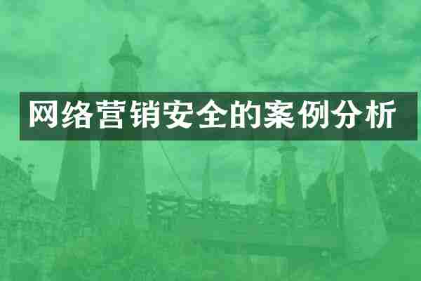 网络营销安全的案例分析