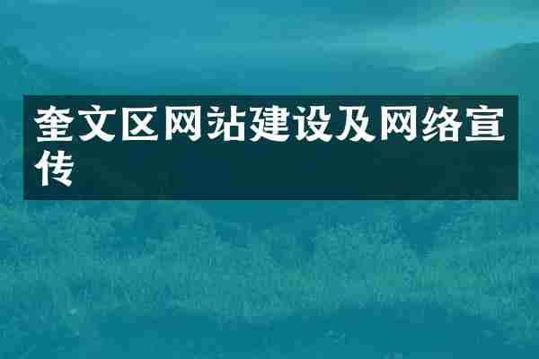 奎文区网站建设及网络宣传