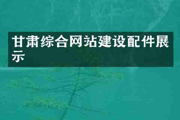 甘肃综合网站建设配件展示