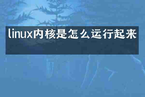 linux内核是怎么运行起来的