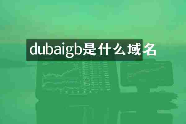 dubaigb是什么域名