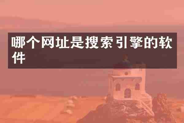 哪个网址是搜索引擎的软件
