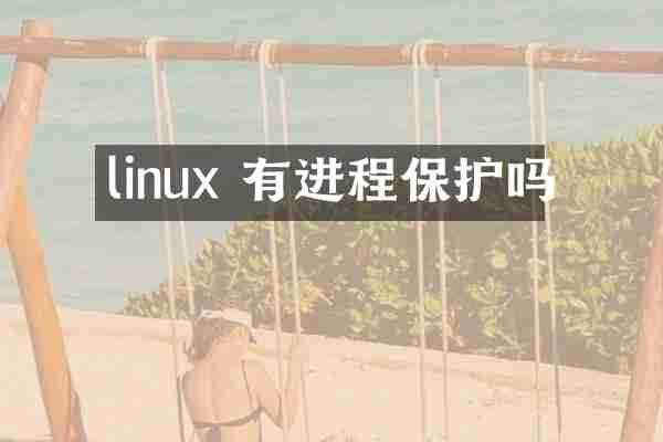 linux 有进程保护吗