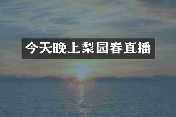 今天晚上梨园春直播