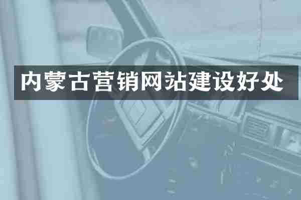 内蒙古营销网站建设好处