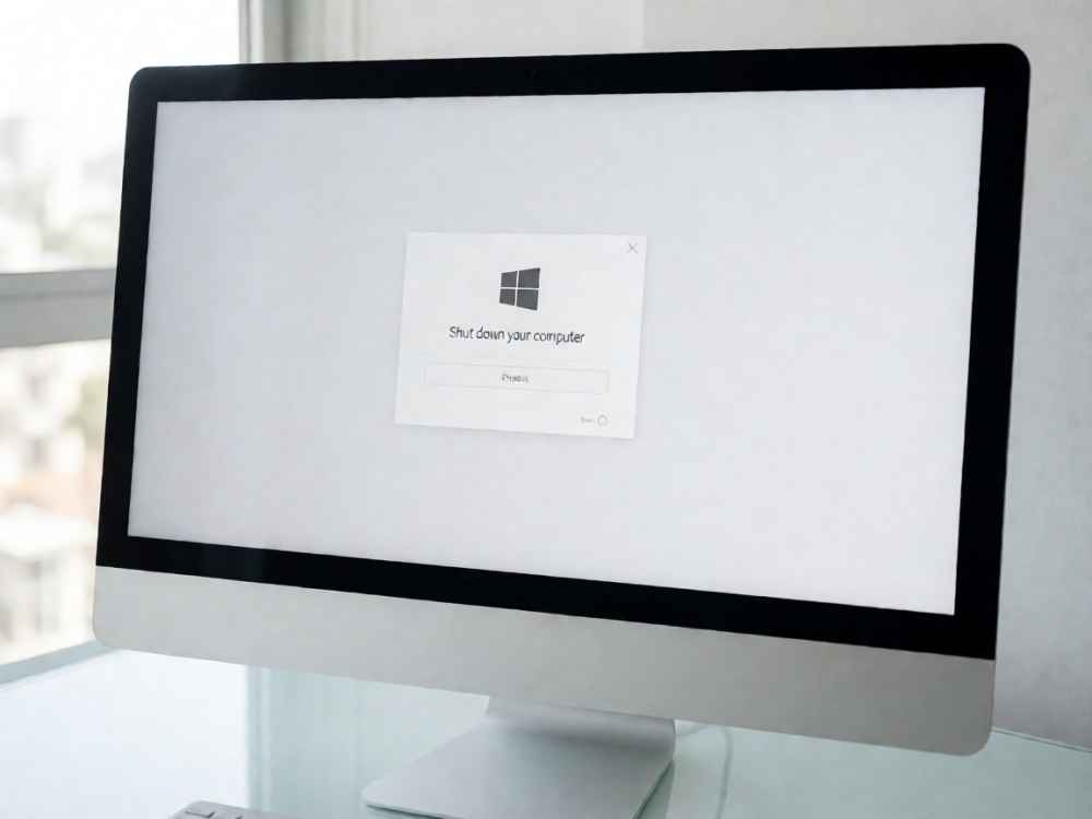 苹果windows10怎么关机