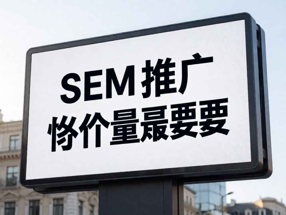 sem推广哪个量最重要