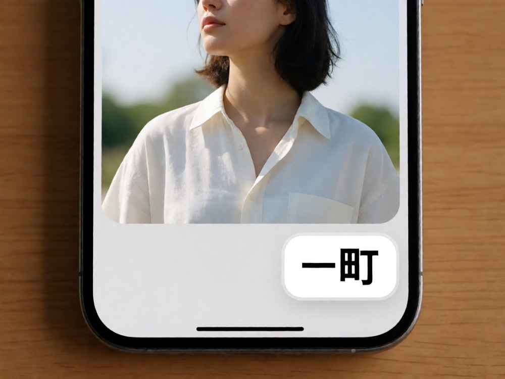 照相软件右下角一町