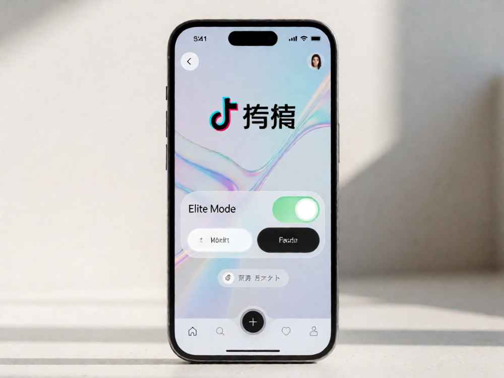 抖音怎么样设置精英模式
