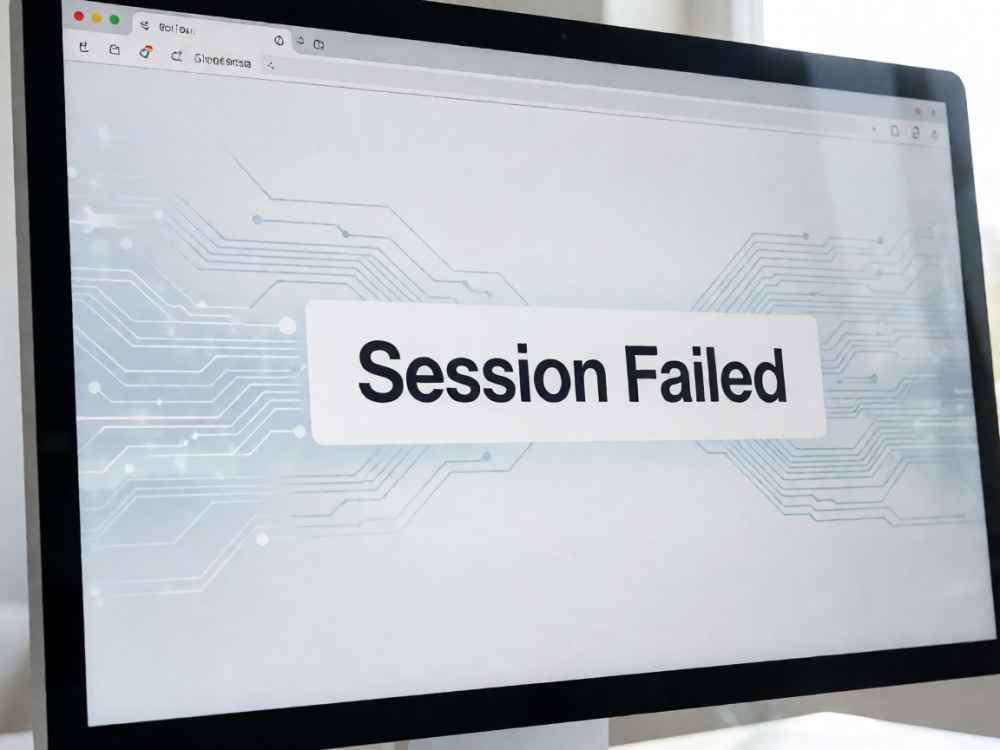 报名支付网页会话失败