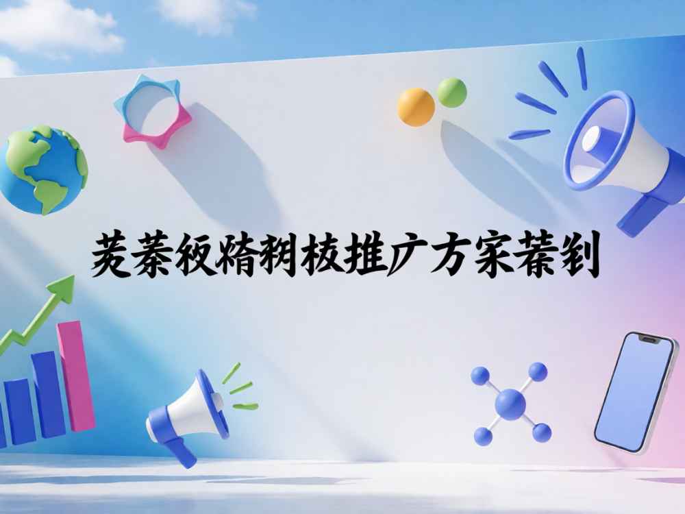 芙蓉网络营销推广方案策划