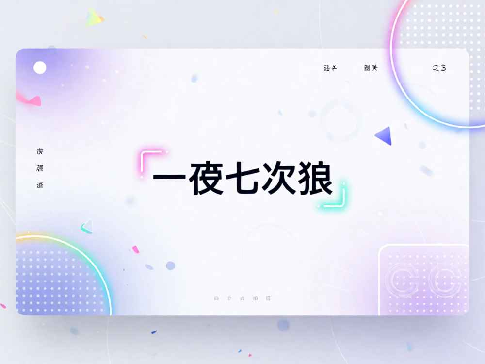 一夜七次狼最新网站