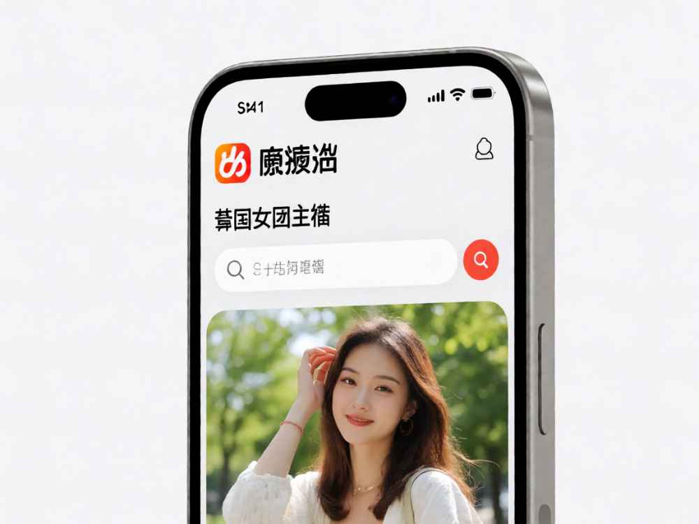 快手搜索韩国女团主播