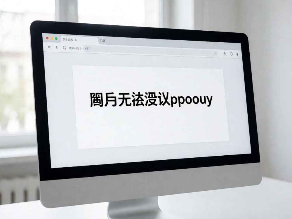 网页无法访问ppoouy