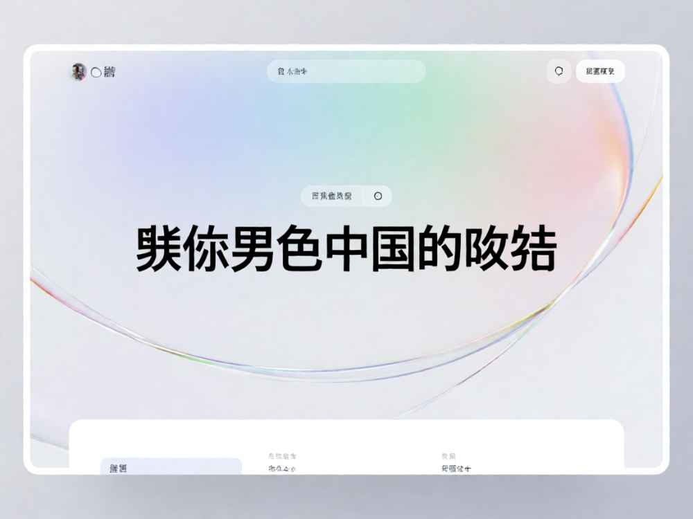 类似男色中国的网站