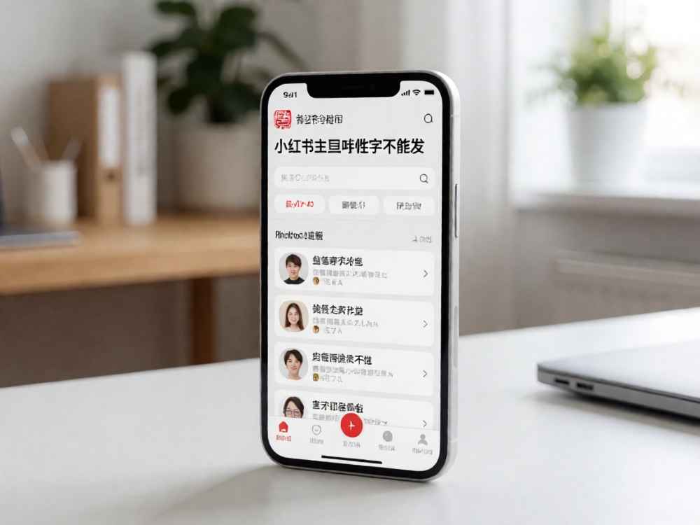 小红书主页哪些字不能发