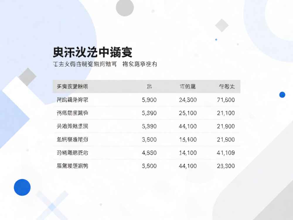 龙岩网站建设报价表格
