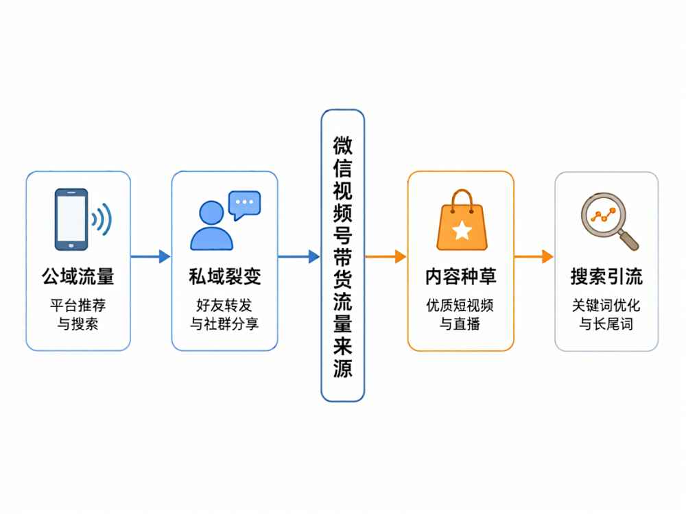 微信视频号带货流量怎么来