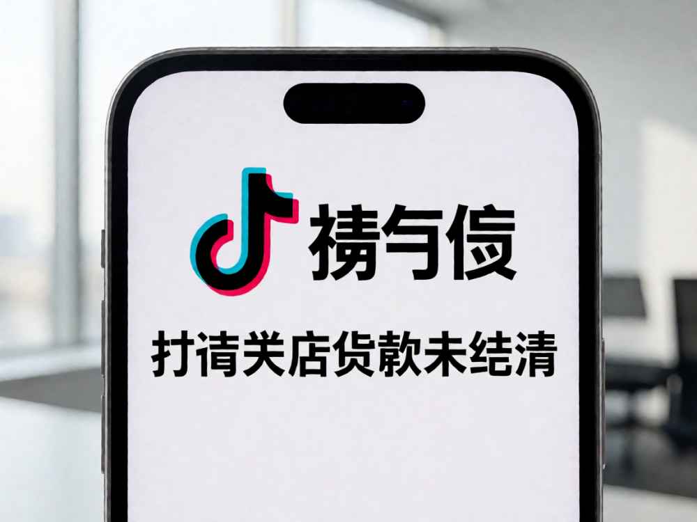 抖音关店货款未结清