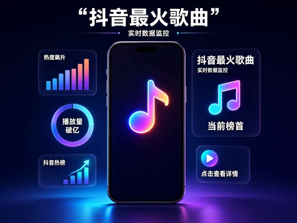 抖音上搜索最火的歌是什么