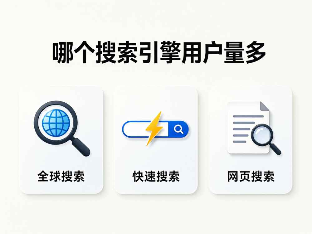 哪个搜索引擎用户量多