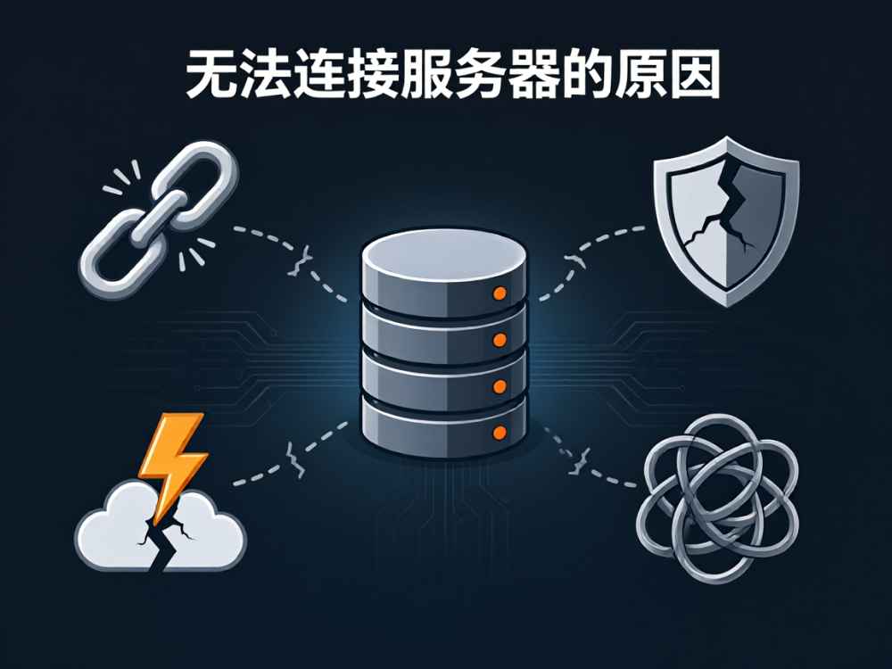 无法连接服务器的原因