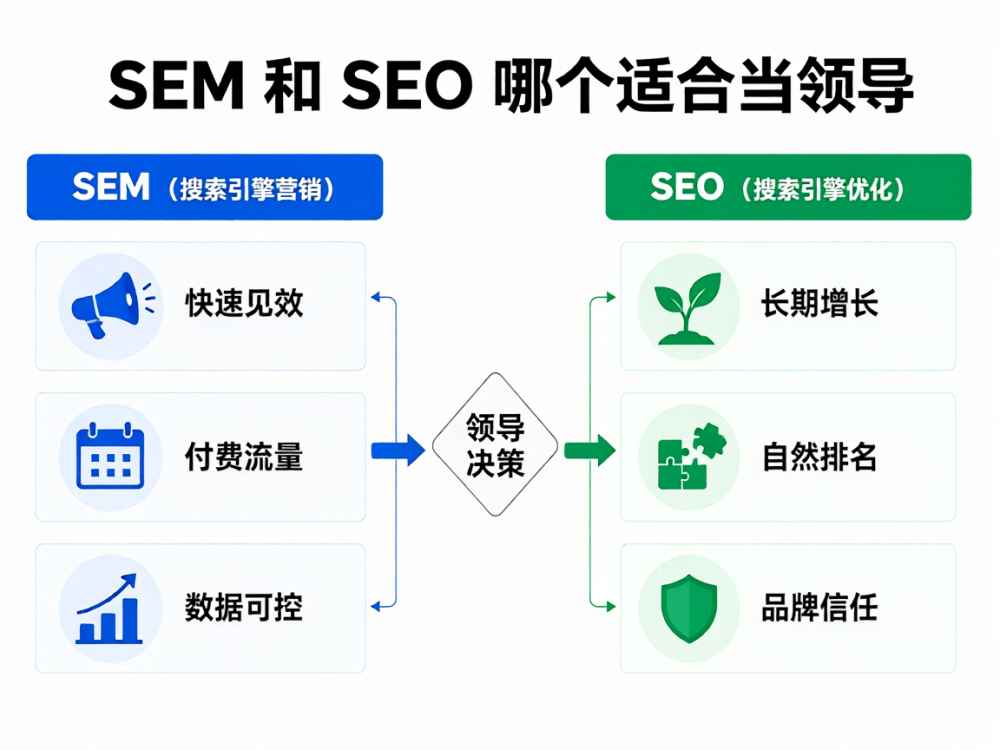 sem和seo哪个适合当领导