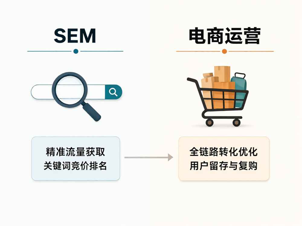 sem跟电商运营哪个好