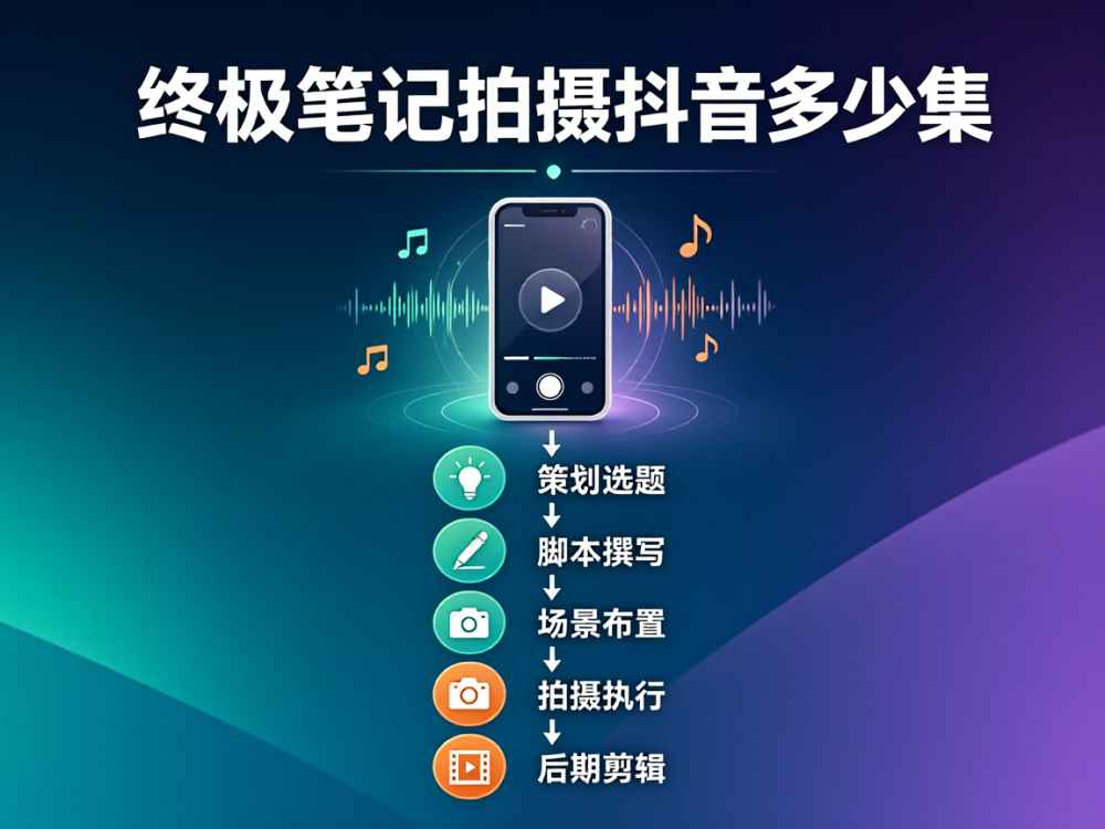 终极笔记拍摄抖音多少集