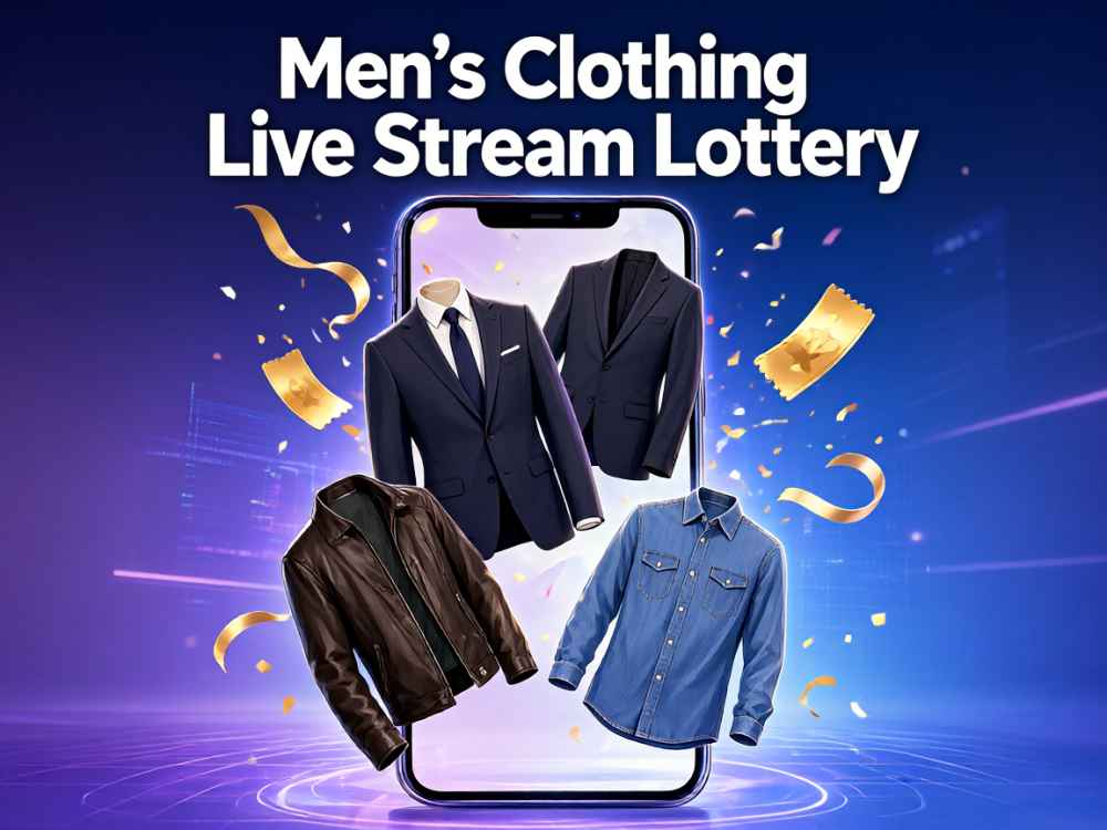 衣服直播平台男装抽奖